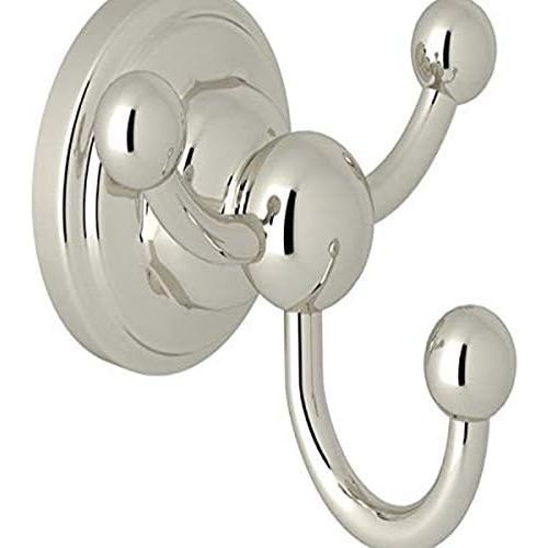  Rohl U.6923PN Perrin and Rowe Triple Robe Hook in Polished Nickel