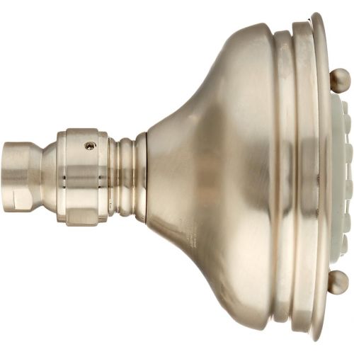  Rohl 10858PN 4-Inch Three Function Diameter Santena Five Jet Shower Rose Showerhead, Polished Nickel