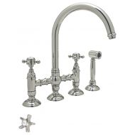 Rohl ROHL A1461XWSSTN-2 KITCHEN FAUCETS Satin Nickel