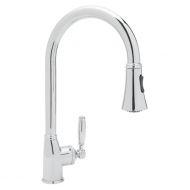 Rohl MB7928LMAPC-2 Pull-Down FAUCETS, 12.4-in L x 4.8-in W x 18-in H Polished Chrome