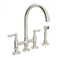 Rohl ROHL A1461LMWSPN-2 KITCHEN FAUCETS 4.75 x 17.00 x 11.00 inches Polished Nickel