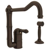 Rohl A3608LMWSTCB-2 KITCHEN FAUCETS 4.5-in L x 2.3-in W x 10.8-in H Tuscan Brass