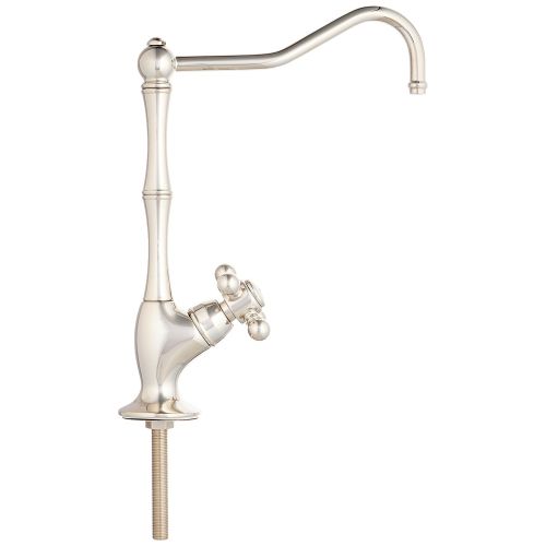  Rohl A1435XMPN-2 A2701Xmapc Filter Faucet with Mini Cross Handle, Polished Nickel