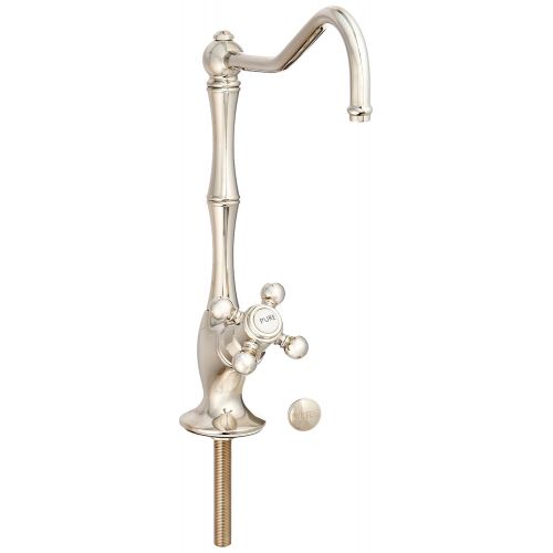  Rohl A1435XMPN-2 A2701Xmapc Filter Faucet with Mini Cross Handle, Polished Nickel