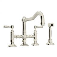 Rohl A1458LMWSPN-2 KITCHEN FAUCETS Polished Nickel