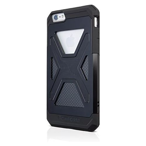  Rokform Fuzion iPhone 66s PLUS Aluminum & Carbon Fiber Dual Layer Protective Case. Made in USA (Clear Anodized AL)