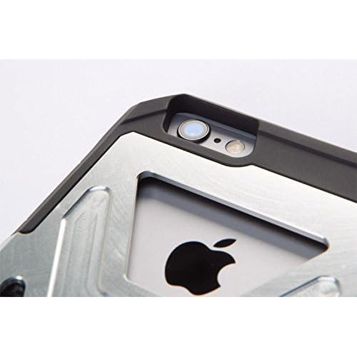  Rokform Fuzion iPhone 66s Aluminum & Carbon Fiber Dual Layer Protective Case. Made in USA (Gun Metal Anodized AL)