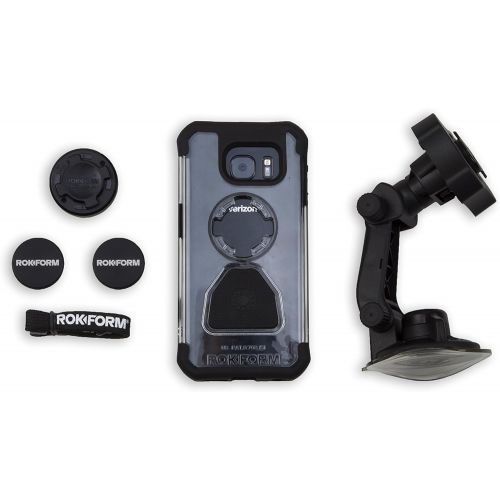  Rokform iPhone 66s PLUS Car Mount Bundle Kit, Includes Windshield Phone Holder, Magnetic Phone Mount, and Mountable Protective Case - Amazon Exclusive