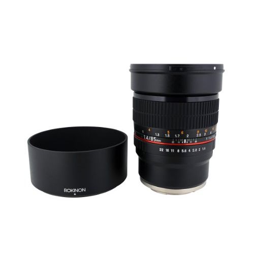  Rokinon 85M-FX 85mm F1.4 Ultra Wide Fixed Lens for Fujifilm X-Mount Cameras