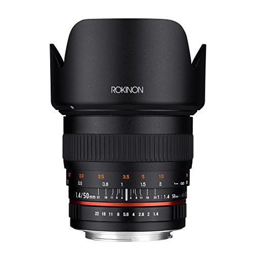  Rokinon 50mm F1.4 Lens for Nikon Digital SLR