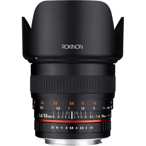  Rokinon 50mm F1.4 Lens for Nikon Digital SLR