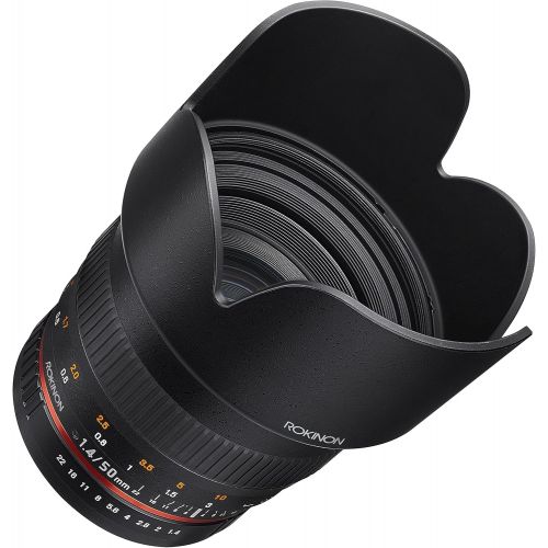  Rokinon 50mm F1.4 Lens for Nikon Digital SLR