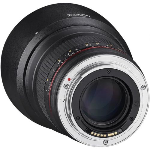  Rokinon 85MAF-N 85mm F1.4 Aspherical Lens for Nikon with Automatic Chip (Black)