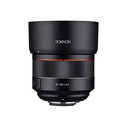  ROKINON 85mm F1.4 Auto Focus Full Frame Weather Sealed High Speed Telephoto Lens for Nikon F Mount