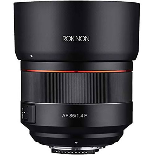  ROKINON 85mm F1.4 Auto Focus Full Frame Weather Sealed High Speed Telephoto Lens for Nikon F Mount