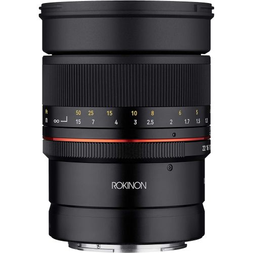  Rokinon 85mm F1.4 Weather Sealed High Speed Telepoto Lens for Nikon Z Mirrorless Cameras