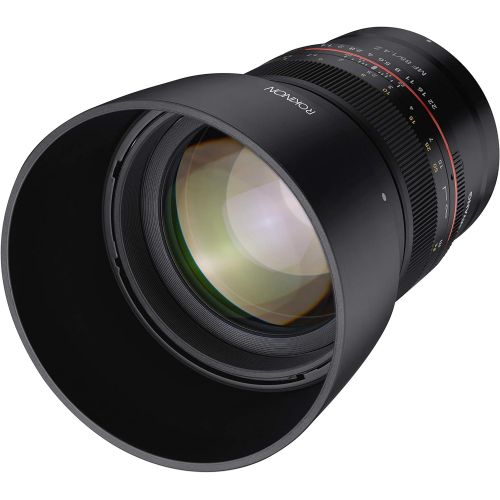  Rokinon 85mm F1.4 Weather Sealed High Speed Telepoto Lens for Nikon Z Mirrorless Cameras