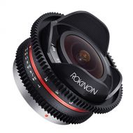Rokinon CV75MFT-B 7.5mm T3.8 Cine Fisheye Lens for Olympus/Panasonic Micro 4/3 Cameras Black