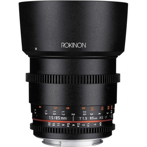 [아마존베스트]Rokinon Cine DS Portrait Lens Bundle, 35mm T1.5, 50mm T1.5, 85mm T1.5 for Canon