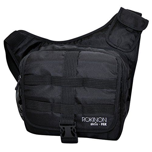  Rokinon AP80AW Digital SLR Shoulder Camera and Accessory Messenger Bag (Black)