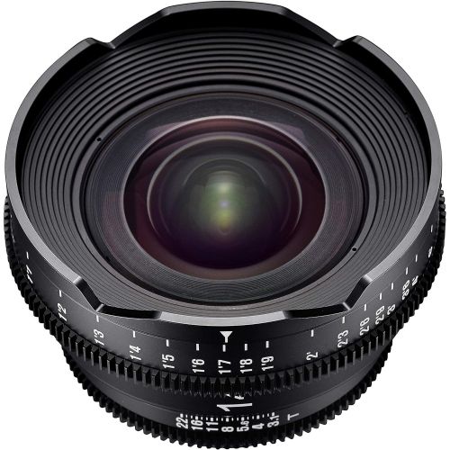  Rokinon Xeen XN14-NEX 14mm T1.5 Professional Cine Lens for Sony E Mount Interchangeable Lens Cameras (Black)