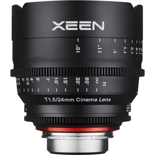  Rokinon Xeen XN24-N 24mm T1.5 Professional CINE Lens for Nikon