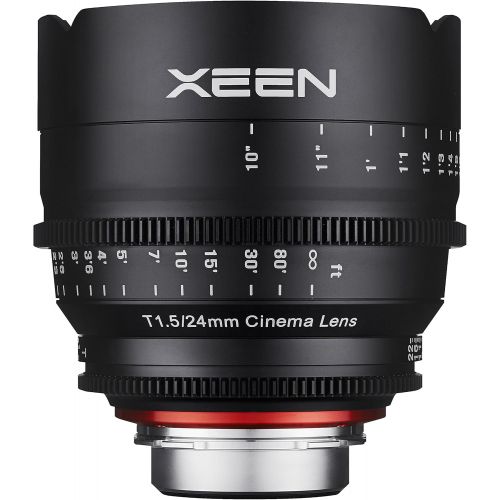  Rokinon Xeen XN24-NEX 24mm T1.5 Professional CINE Lens for Sony E Mount (FE)