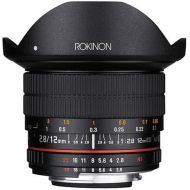 Rokinon 12mm F2.8 Full Frame Fisheye, Manual Focus Lens for Nikon F Mount with AE Chip