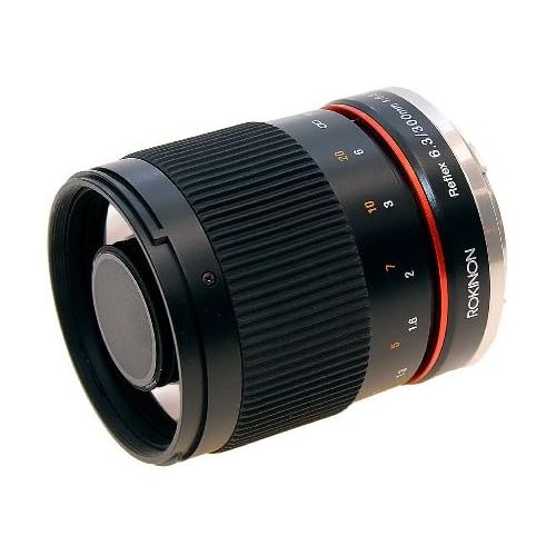  Rokinon 300M-S 300mm F6.3 Mirror Lens for Sony Alpha Cameras