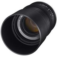 Rokinon CV50M-E 50mm T1.3 Compact High Speed Cine Lens for Sony E-Mount, Black
