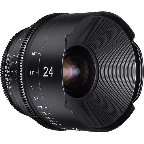  Rokinon Xeen XN24-C 24mm T1.5 Professional CINE Lens for Canon EF