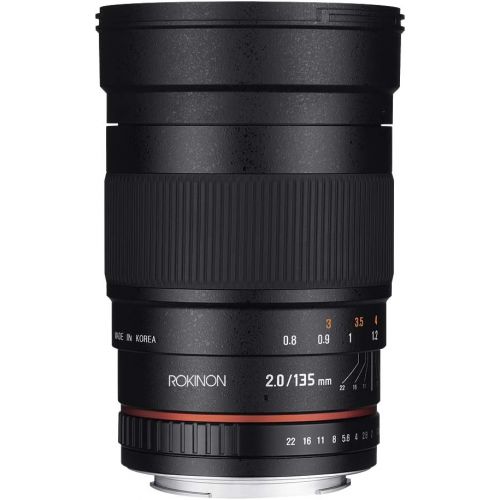  Rokinon 135mm F2.0 ED UMC Telephoto Lens for Pentax Digital SLR Cameras