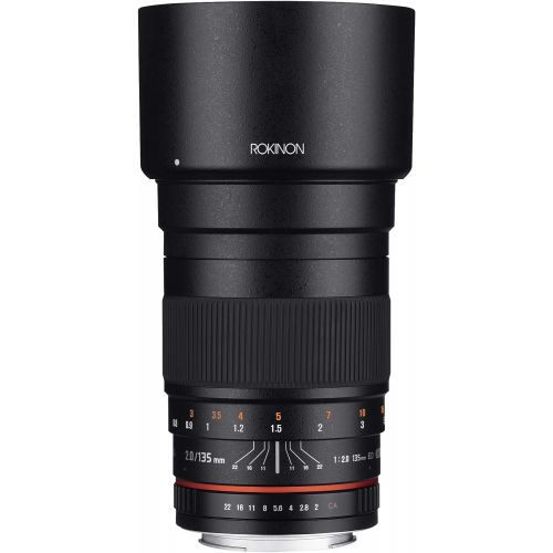  Rokinon 135mm F2.0 ED UMC Telephoto Lens for Pentax Digital SLR Cameras