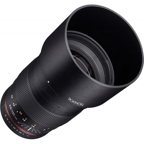  Rokinon 135mm F2.0 ED UMC Telephoto Lens for Pentax Digital SLR Cameras