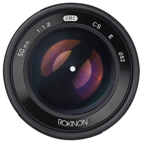  Rokinon RK50M-MFT 50mm F1.2 AS UMC High Speed Lens for Olympus & Panasonic (Black)