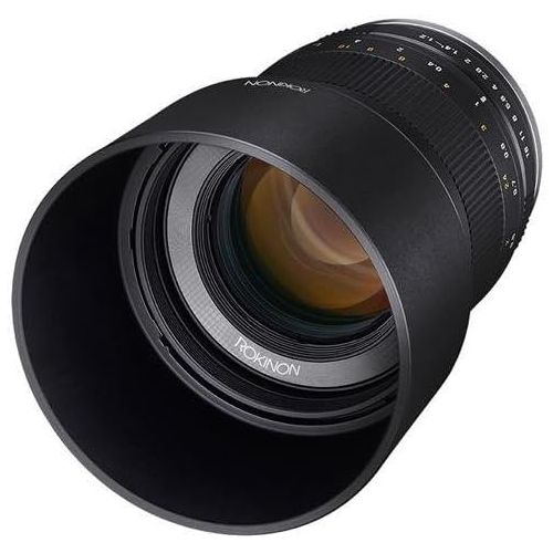  Rokinon RK50M-MFT 50mm F1.2 AS UMC High Speed Lens for Olympus & Panasonic (Black)