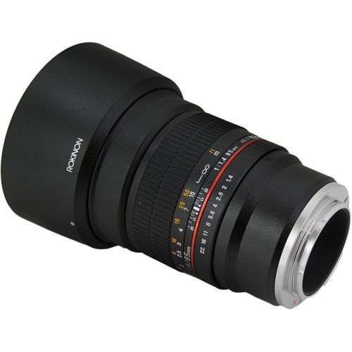  Rokinon 85M-S 85mm F1.4 Aspherical Lens for Sony (Black)