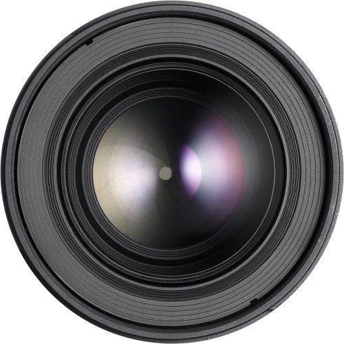  Rokinon 100mm F2.8 ED UMC Full Frame Telephoto Macro Lens with Built-in AE Chip for Nikon Digital SLR Cameras