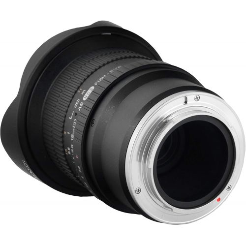  Rokinon 12mm F2.8 Ultra Wide Fisheye Lens for Pentax DSLR Cameras- Full Frame Compatible