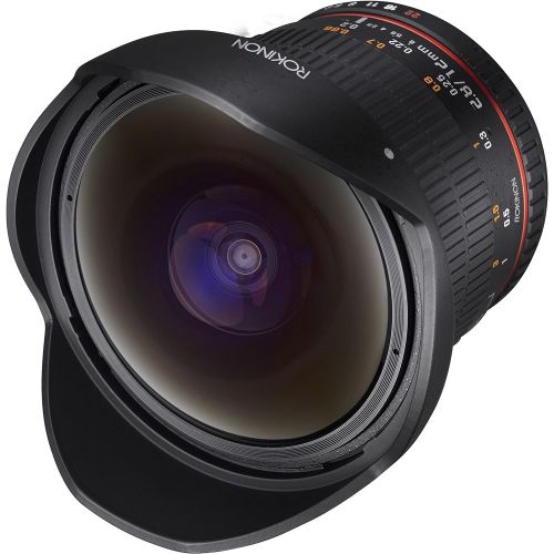  Rokinon 12mm F2.8 Ultra Wide Fisheye Lens for Pentax DSLR Cameras- Full Frame Compatible