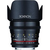 Rokinon DS50M-MFT Cine DS 50 mm T1.5 AS IF UMC Full Frame Cine Lens for Olympus & Panasonic Micro Four Thirds
