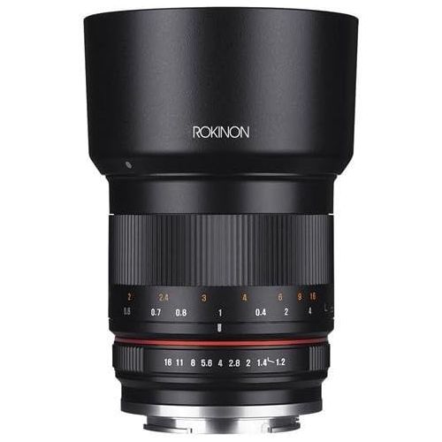  Rokinon RK50M-FX 50mm F1.2 AS UMC High Speed Lens Lens for Fuji (Black)