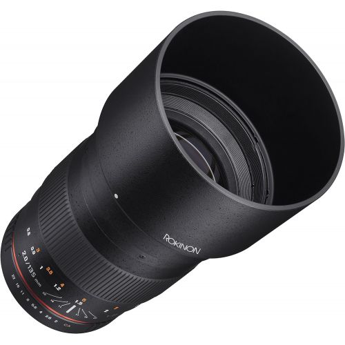  Rokinon 135mm F2.0 ED UMC Telephoto Lens for Fuji X Interchangeable Lens Cameras