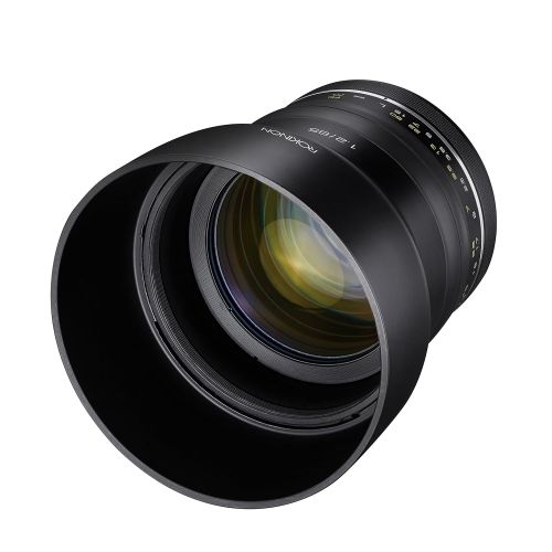  Rokinon Special Performance (SP) 85mm f1.2 High Speed Lens for Canon EF with Built-in AE Chip, Black