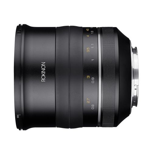  Rokinon Special Performance (SP) 85mm f1.2 High Speed Lens for Canon EF with Built-in AE Chip, Black