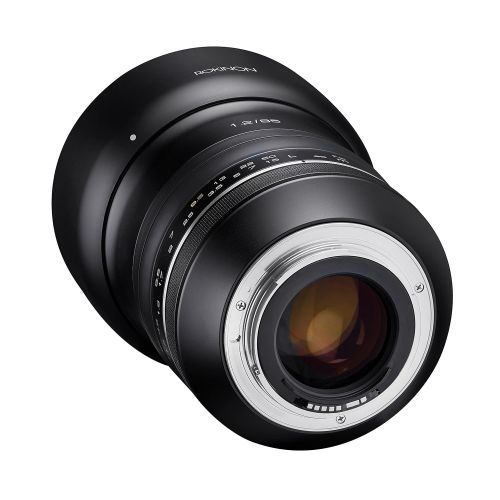  Rokinon Special Performance (SP) 85mm f1.2 High Speed Lens for Canon EF with Built-in AE Chip, Black