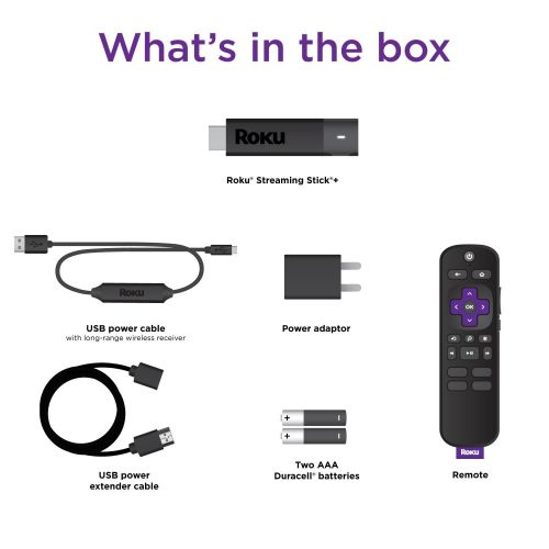  Roku Streaming Stick+ 4K-$15 FREE VUDU CONTENT WITH $35 CREDIT TOWARDS SLING TV AND 30-DAY FREE TRIAL OF SHOWTIME