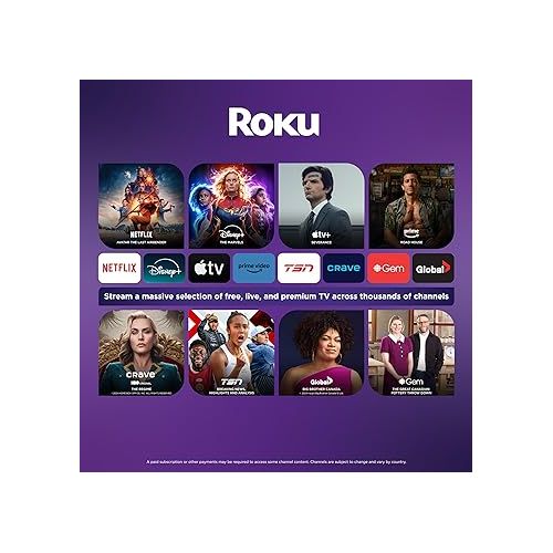  Roku Express 4K 2022 | Streaming Media Player HD/4K/HDR with Smooth Wireless Streaming and Roku Simple Remote with TV Controls, Includes Premium HDMI Cable