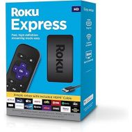 Roku Express HD Streaming Media Player, Black (Renewed)