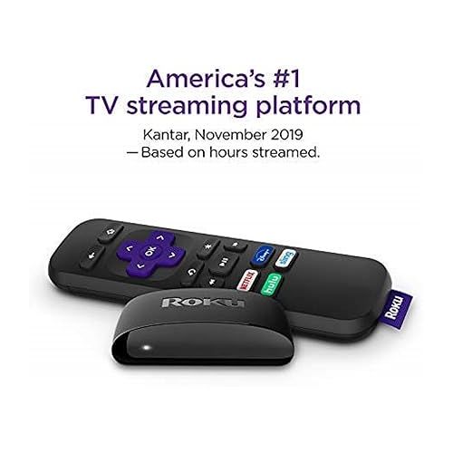  Roku Express HD Streaming Media Player, Black (Renewed)